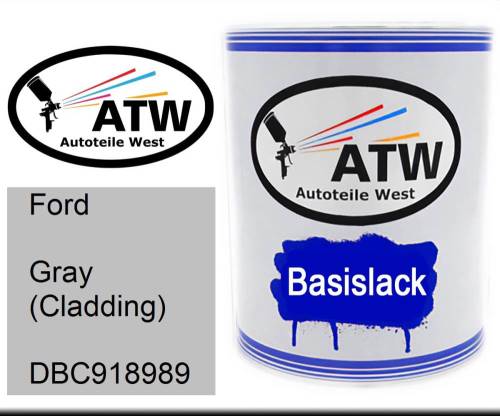 Ford, Gray (Cladding), DBC918989: 1L Lackdose, von ATW Autoteile West.
